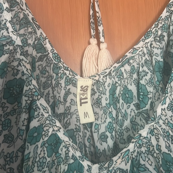 Spell flutter sleeve gypsy blouse - Picture 4 of 4